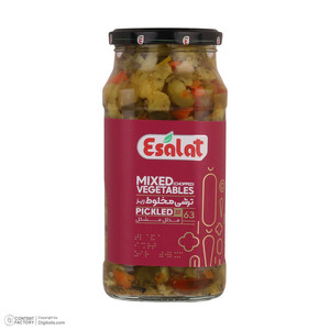 ترشی مخلوط ریز اصالت - 570 گرم