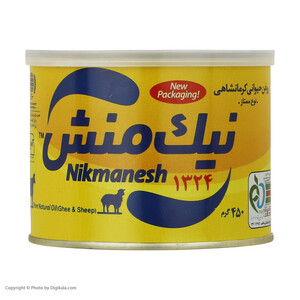 روغن حیوانی نیک منش گاوی گوسفندی - 450 گرم