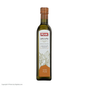 روغن زیتون تصفیه شده بی بو پیک - 500 میلی لیتر