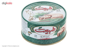 کنسرو ماهی تن با شوید طبیعت مقدار 180 گرم