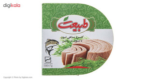 کنسرو ماهی تن با شوید طبیعت مقدار 180 گرم