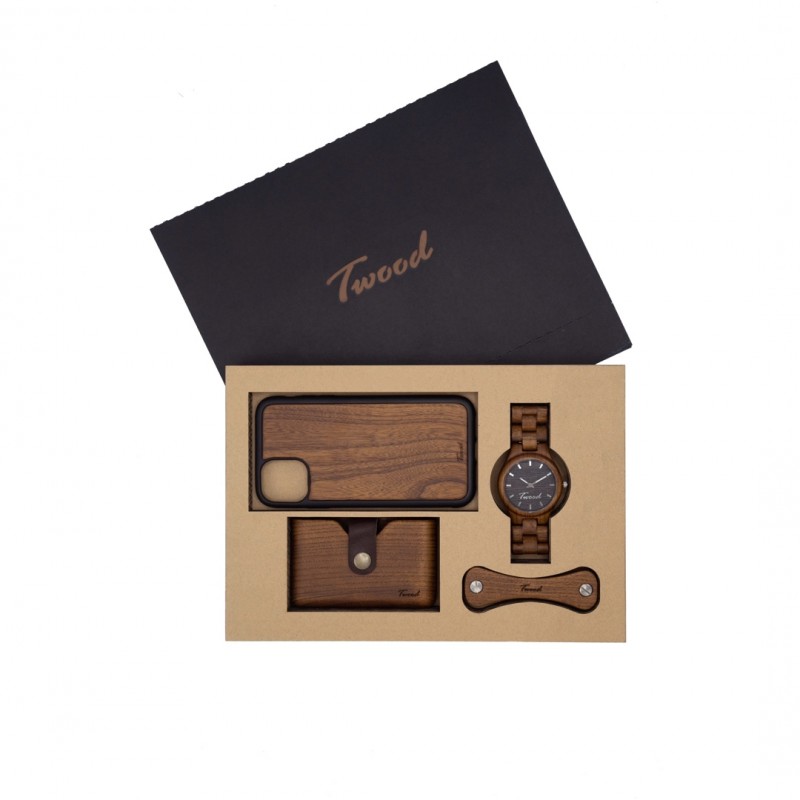 پک ست ساعت مچی-جاکارتی-قاب آیفون-جاکلیدی چوبی