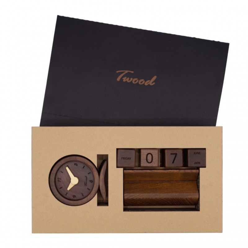 پک ست تقویم-ساعت رومیزی