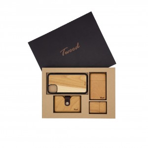 پک ست جاسیگاری-فندک-قاب آیفون-جاکارتی چوبی هولیکا