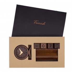 پک ست تقویم-ساعت رومیزی