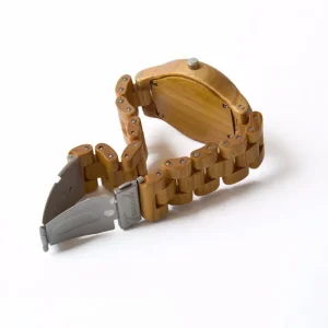 ساعت چوبی مردانه هولیکا دست‌ساز | چوب طبیعی مینیمال Twood تی وود