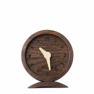 twood-wooden-table-clock-front-view
