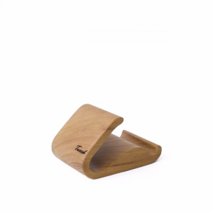 استند موبایل چوبی هولیکا | نگهدارنده گوشی مینیمال دست‌ساز Twood تی وود