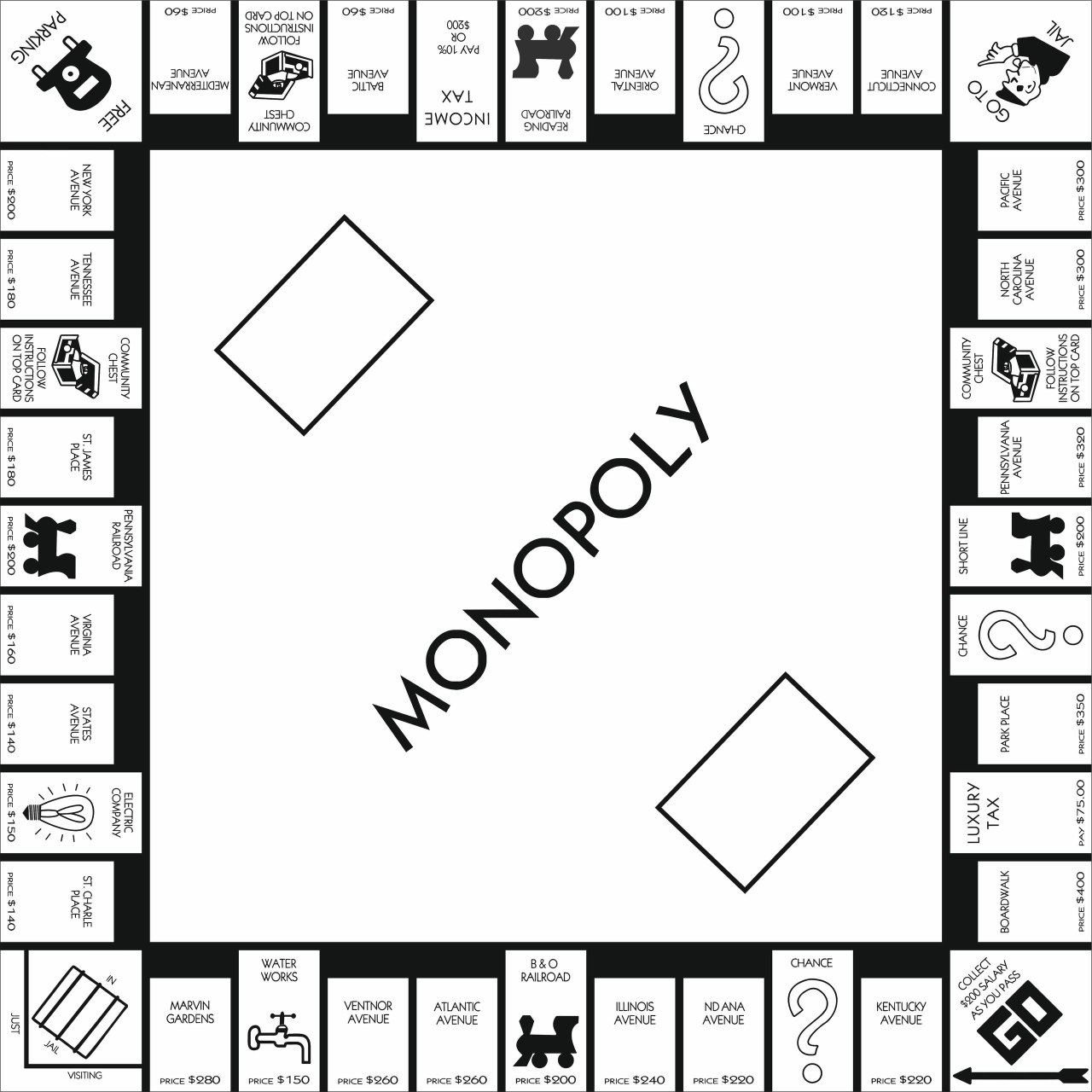 مونوپولی چوب x استیل