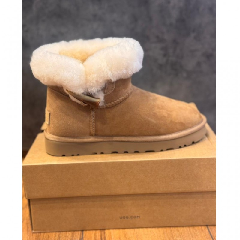 مدل کلیر مینی بوتز (بلوطی ) - Claire Mini Boots ( Chestnut )