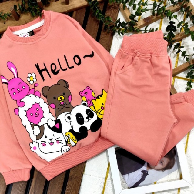 ست بلوز و شلوار حیوانات