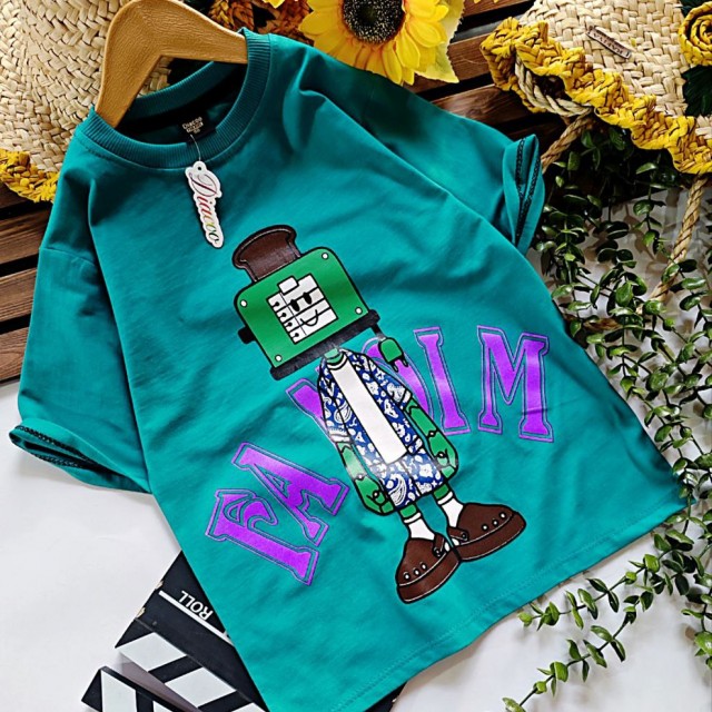 تیشرت تک پسرونه مناسب بهار و تابستان