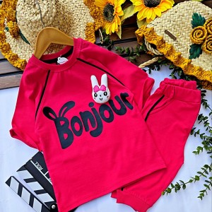 ست بلوز و شلوارک خرگوش  ترند دخترونه بهار و تابستانی