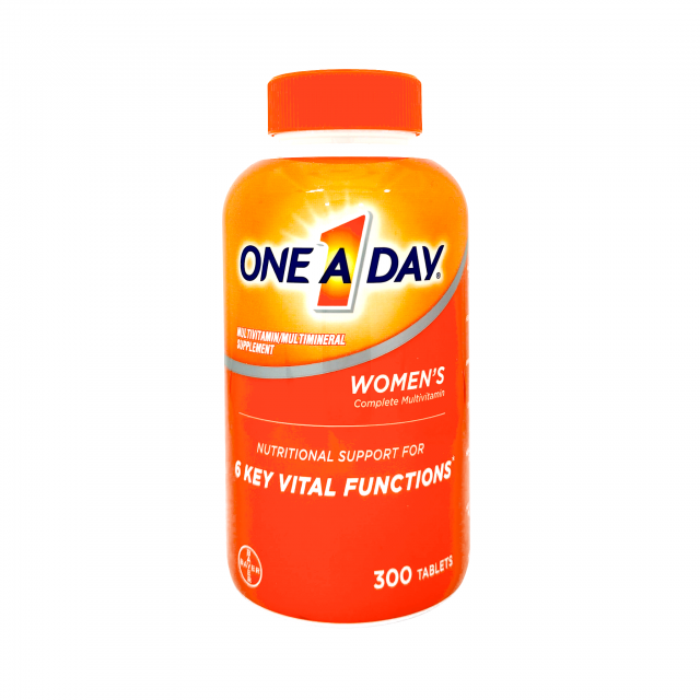 مکمل مولتی ویتامین کامل بانوان 300 عددی برند ONE A DAY ساخت آمریکا