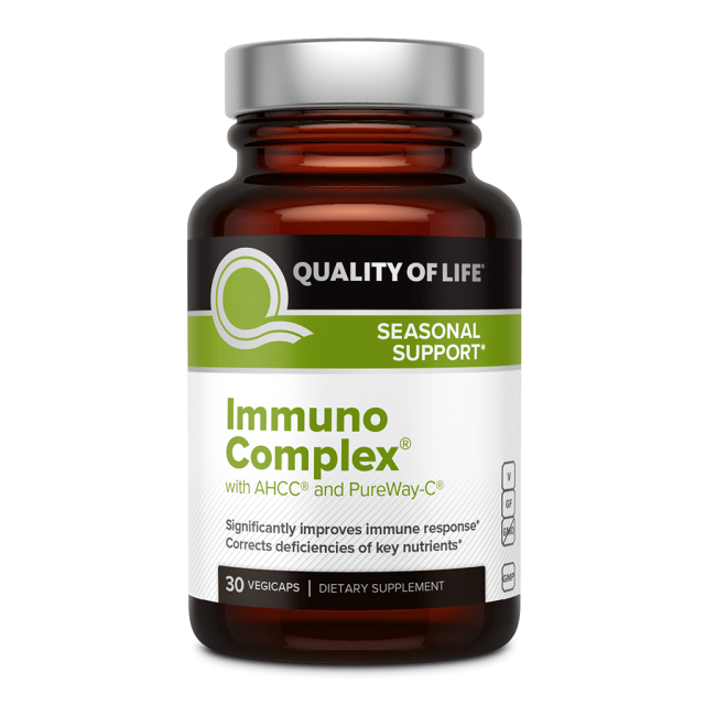 مکمل ایمنی Immuno Complex برند Quality of Life ساخت آمریکا 30 عددی
