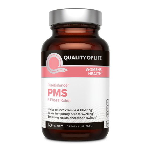 مکمل pms برند quality of life ساخت آمریکا 60 عددی