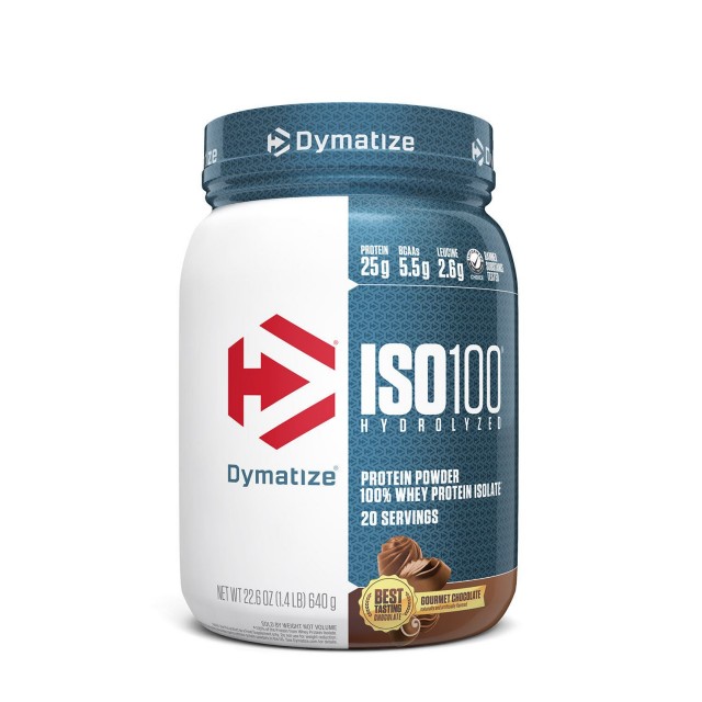 پروتئین وی ایزوله دایماتیز 640 گرمی با طعم شکلات و کوکی کرم ساخت آمریکا  Dymatize® ISO100 Hydrolyzedو خرید مستقیم از GNC آمریکا