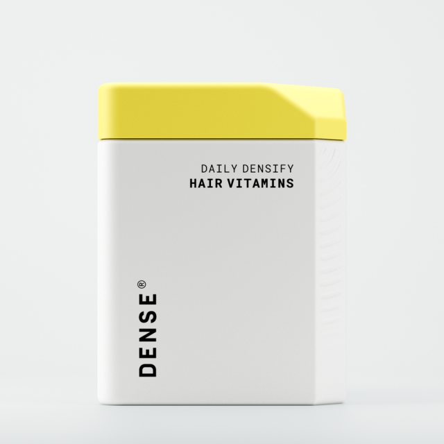 مکمل ضد ریزش مو ارثی و هورمونی حاوی dht blocker برند Dense ساخت انگلیس 30 عددی