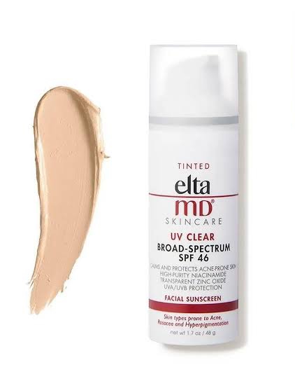 ضدآفتاب التا ام دی حجم 48 گرمی ساخت آمریکا  spf 46 EltaMD EltaMD UV Clear Broad-Spectrum Spf 46 Facial Sunscreen