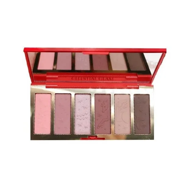 پالت سایه چشم 6 عددی استی لادر ساخت آمریکا حجم 7  گرم Estee Lauder celestial glam limited edition eyeshadow palette