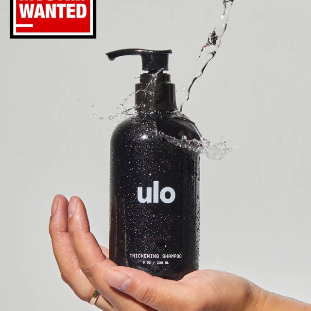 شامپو ضد ریزش و ضخیم کننده مو برند ulo ساخت آمریکا حجم 230 میل