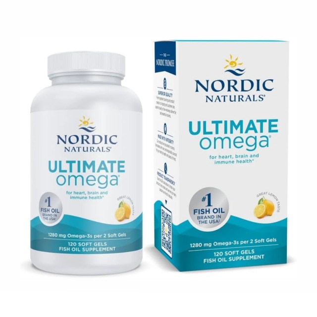 کپسول اولتیمیت امگا ۳ نوردیک نچرالز 120 عددی  nordic naturals ultimate omega