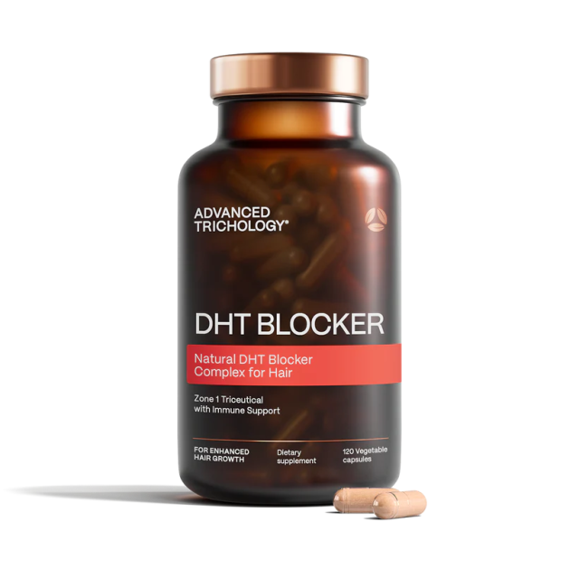 کپسول ضد ریزش مو DHT Blocker برند advance trichology ساخت آمریکا ۱۲۰ عددی