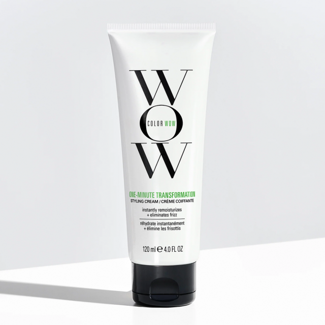 کرم استایلینگ مو از کالر  واو اصل 120 میل  COLOR WOW ONE MINUTE TRANSFORMATION STYLING CREAM