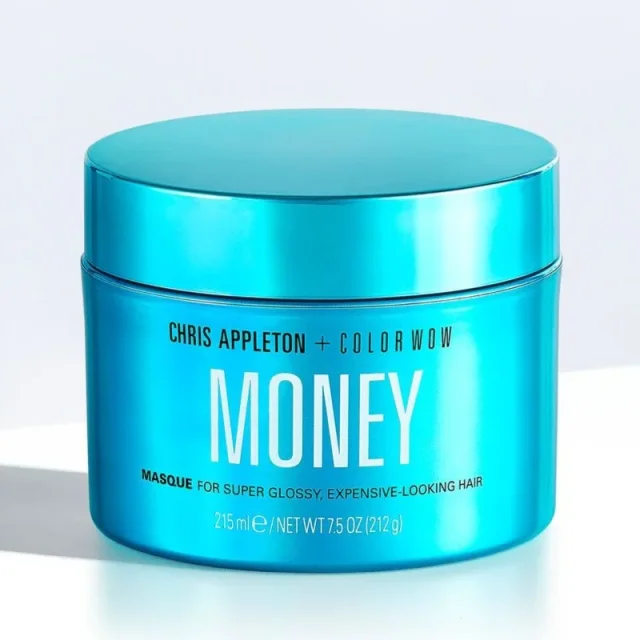 ماسک موی مانی کالر واو آبرسان و ترمیم کننده مو اصل CHRIS APPLETON + COLOR WOW MONEY MASQUE FOR SUP ER GLOSSY, EXPENSIVE- -LOOKING HAIR 215ml