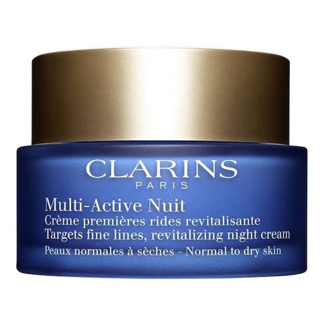 کرم شب مولتی اکتیو کلارنس مخصوص پوست نرمال تا خشک 50 میلی لیتر CLARINS MULTI ACTIVE NIGHT CREAM NORMAL TO DRY SKIN 50 ML