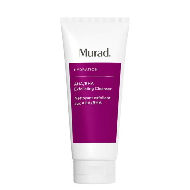 کلینزر لایه بردار مورد 200 میل ساخت آمریکا  Murad Hydration AHA/BHA Exfoliating cleanser