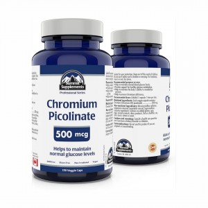 کپسول کرومیوم پیکولینات 500 میلی برند summit ساخت کانادا 240 عددی