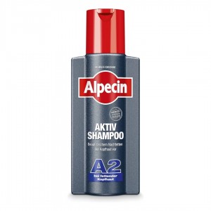 شامپو آلپسین مدل A2 active حجم 250 میل اصل آلمان  alpecin  A2 shampoo