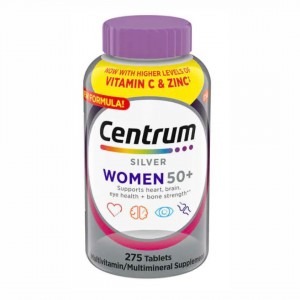 مولتی ویتامین سنتروم سیلور بانوان +50 ساخت آمریکا 275 عددی centrum silver women