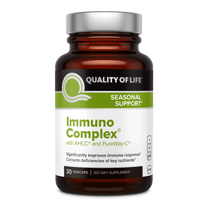 مکمل ایمنی Immuno Complex برند Quality of Life ساخت آمریکا 30 عددی