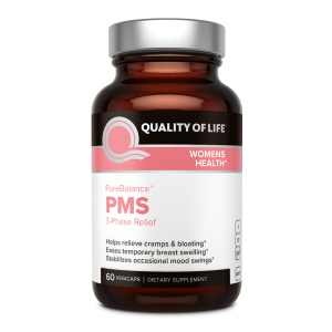 مکمل pms برند quality of life ساخت آمریکا 60 عددی
