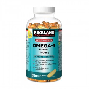 کنسانتره امگا 3 برند کرکلند 1300 میلی گرم 330 عددی