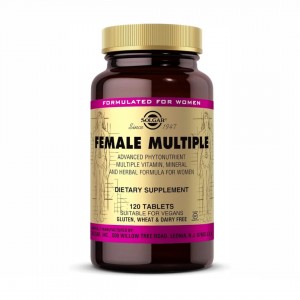 قرص مولتی ویتامین بانوان برند سولگار 120 عددی ساخت آمریکا