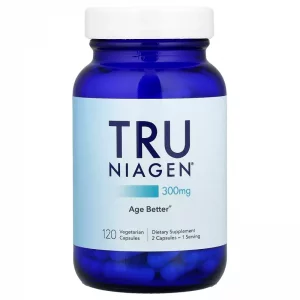 کپسول ضد پیری و بازسازی سلولی NAD نیاژن  TRU NIAGEN 300 میلی گرم 120 عددی ساخت آمریکا