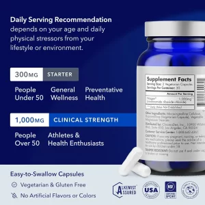 کپسول ضد پیری و بازسازی سلولی NAD نیاژن  TRU NIAGEN 300 میلی گرم 120 عددی ساخت آمریکا