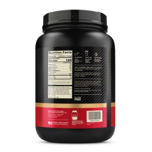پروتئین وی گلد استاندارد اپتیموم نوتریشن اصل 837 گرمی با طعم کوکی کرم ساخت آمریکا و خرید مستقیم از GNC آمریکا