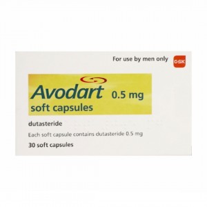 قرص دوتاستراید 0/5 میلی گرم برند Avodart ساخت انگلیس 30عددی