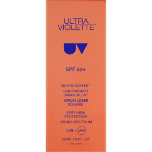 سرم روشن‌ کننده ضد آفتاب کویین اسکرین SPF 50 اولترا ویولت 50 میل ساخت استرالیا  | Ultra Violette Queen Screen Luminising Serum SPF 50+ Skinscreen