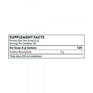 کراتین مونوهیدرات برند thorne ساخت آمریکا 450 گرمی