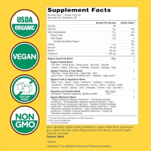 پودر غذای کامل سوپر گرین 300 گرمی برند COUNTRY FARMS ساخت آمریکا