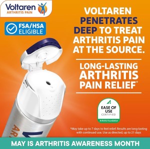 ژل ضد درد آرتروز ولتارن voltaren تسکین موضعی قوی درد آرتروز با دیکلوفناک  150 گرمی ساخت آمریکا