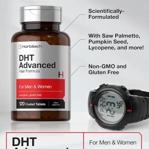 کپسول ضد ریزش مو  DHT ADVANCE برند horbäach ساخت آمریکا ۱۲۰ عددی