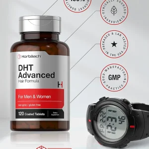 کپسول ضد ریزش مو  DHT ADVANCE برند horbäach ساخت آمریکا ۱۲۰ عددی