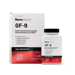 مکمل هورمون رشد  GF-9 نووکس بایوتک 120 عددی ساخت آمریکا | GF-9 HGH Booster Novex Biotech