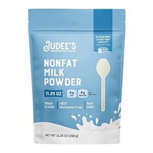 شیر خشک بدون چربی حاوی پروتئین Judee’s | Nonfat Milk Powder اصل آمریکا بدون گلوتن 319 گرمی